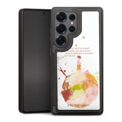 Snap Wallet Case schwarz