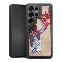 Snap Wallet Case schwarz