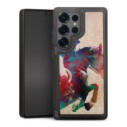 Snap Wallet Case schwarz