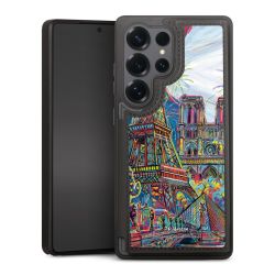 Snap Wallet Case schwarz