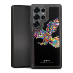 Snap Wallet Case schwarz