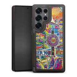 Snap Wallet Case schwarz