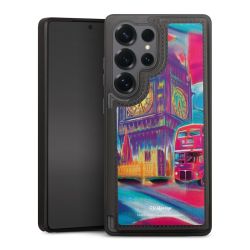 Snap Wallet Case schwarz