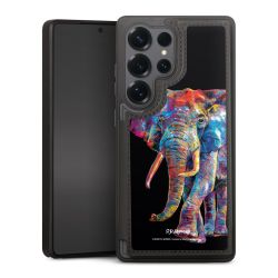 Snap Wallet Case schwarz