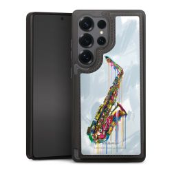 Snap Wallet Case schwarz