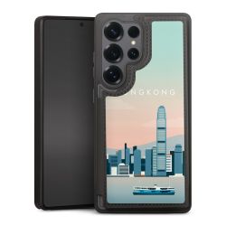 Snap Wallet Case schwarz