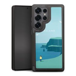 Snap Wallet Case schwarz