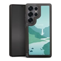 Snap Wallet Case schwarz