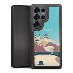 Snap Wallet Case schwarz