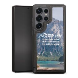 Snap Wallet Case schwarz