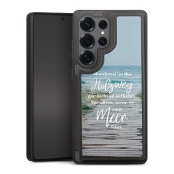 Snap Wallet Case schwarz