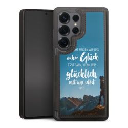 Snap Wallet Case schwarz