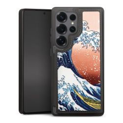 Snap Wallet Case schwarz