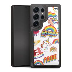 Snap Wallet Case schwarz