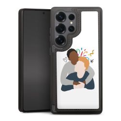 Snap Wallet Case schwarz