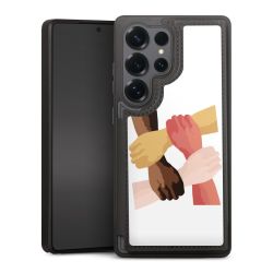 Snap Wallet Case schwarz