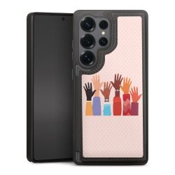 Snap Wallet Case schwarz