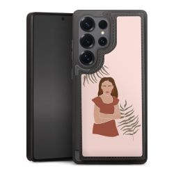 Snap Wallet Case schwarz