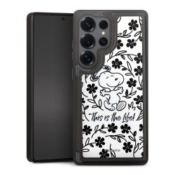 Snap Wallet Case schwarz