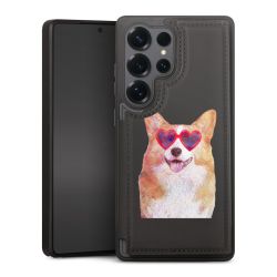 Snap Wallet Case schwarz