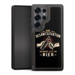 Snap Wallet Case schwarz