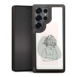 Snap Wallet Case schwarz