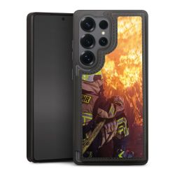 Snap Wallet Case schwarz