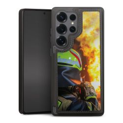 Snap Wallet Case schwarz