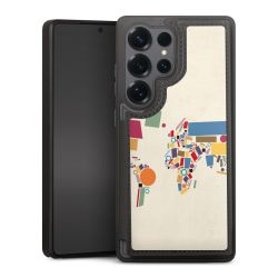 Snap Wallet Case schwarz