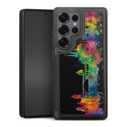 Snap Wallet Case schwarz