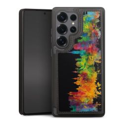 Snap Wallet Case schwarz