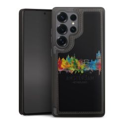 Snap Wallet Case schwarz