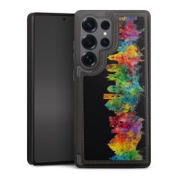 Snap Wallet Case schwarz