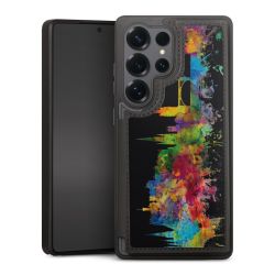 Snap Wallet Case schwarz