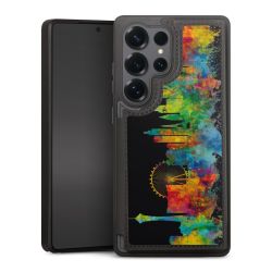 Snap Wallet Case schwarz