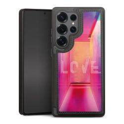 Snap Wallet Case schwarz