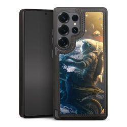 Snap Wallet Case schwarz