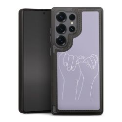 Snap Wallet Case schwarz