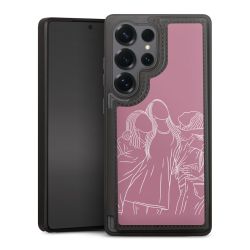 Snap Wallet Case schwarz