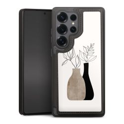 Snap Wallet Case schwarz