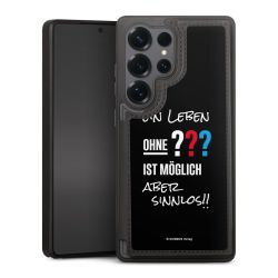 Snap Wallet Case schwarz