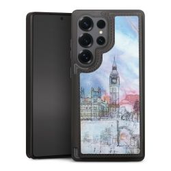 Snap Wallet Case schwarz