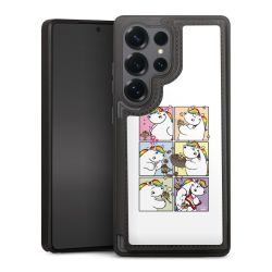 Snap Wallet Case schwarz