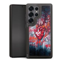 Snap Wallet Case schwarz