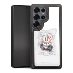 Snap Wallet Case schwarz