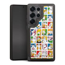 Snap Wallet Case schwarz