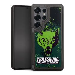 Snap Wallet Case schwarz