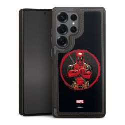 Snap Wallet Case schwarz