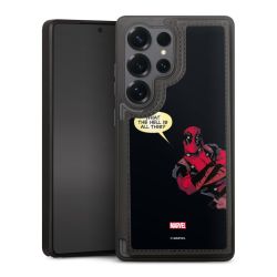 Snap Wallet Case schwarz