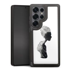 Snap Wallet Case schwarz